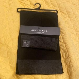 Mens hat and scarf set